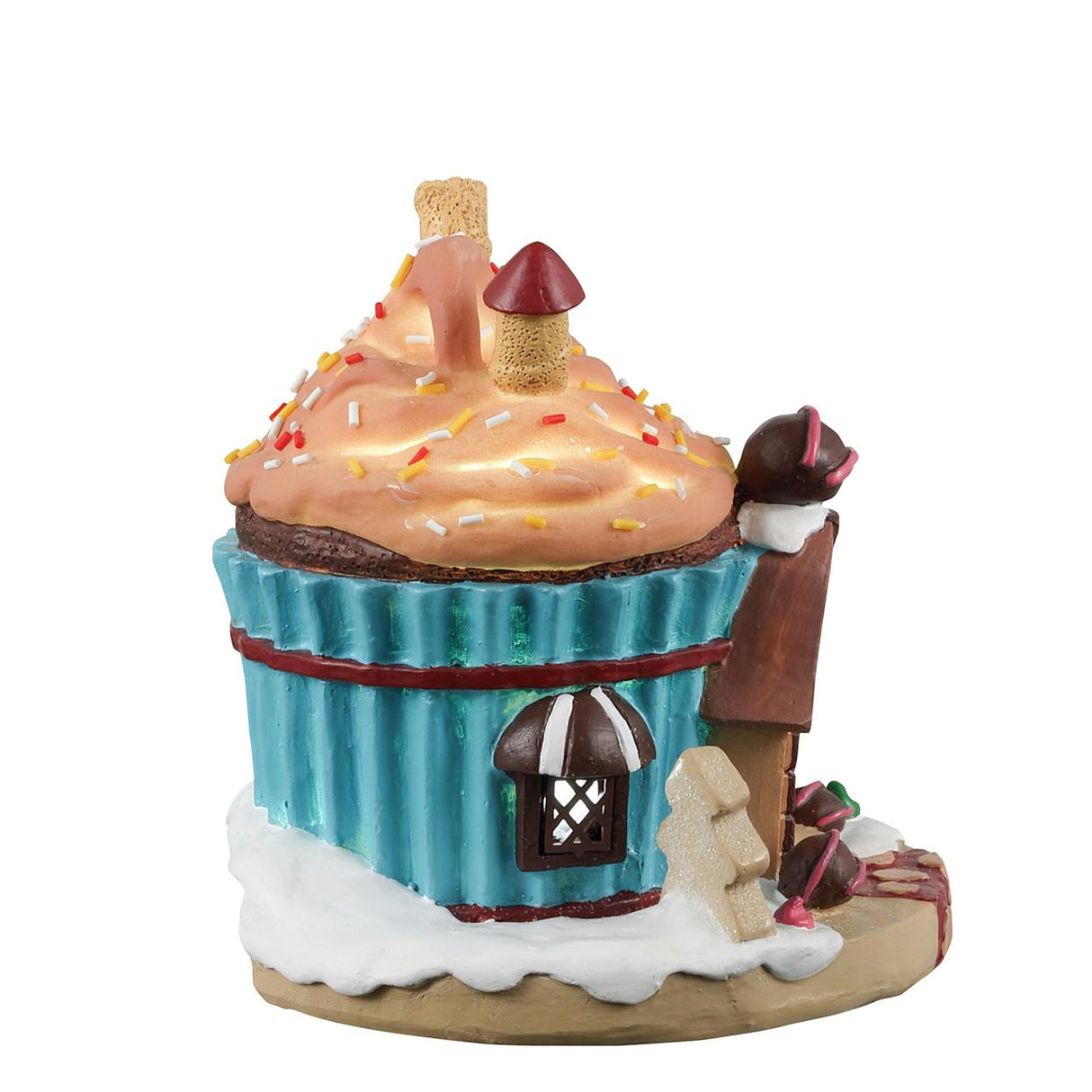 Chocolate Chalet, Lemax Sugar and Spice Village Table Accent