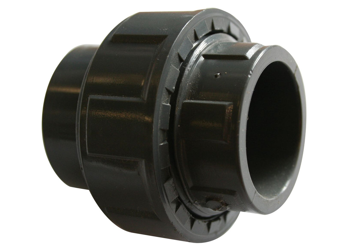 Evolution Aqua 3" Single Union Plain Female to Plain Female