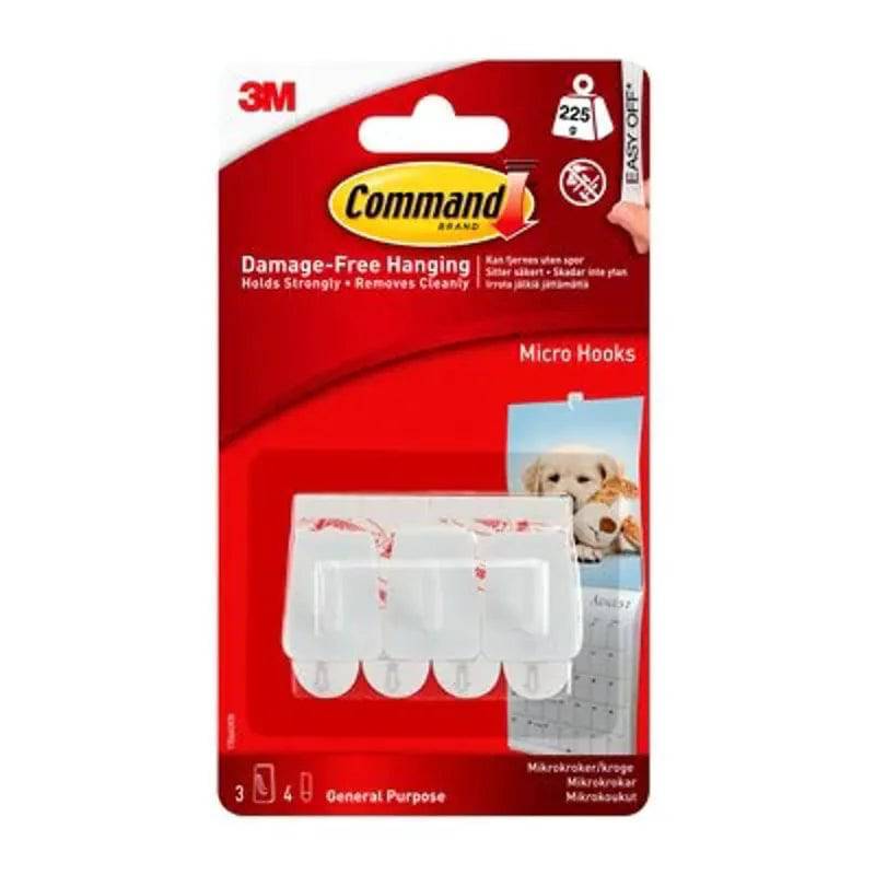 3M Command Micro Hooks 17066 – Damage-Free Hanging 3m Command