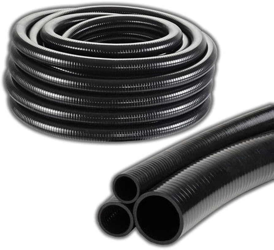 Heavy Black Smooth Pond Hose Black 40mm - Price Per Meter Leigh Baxter Associates