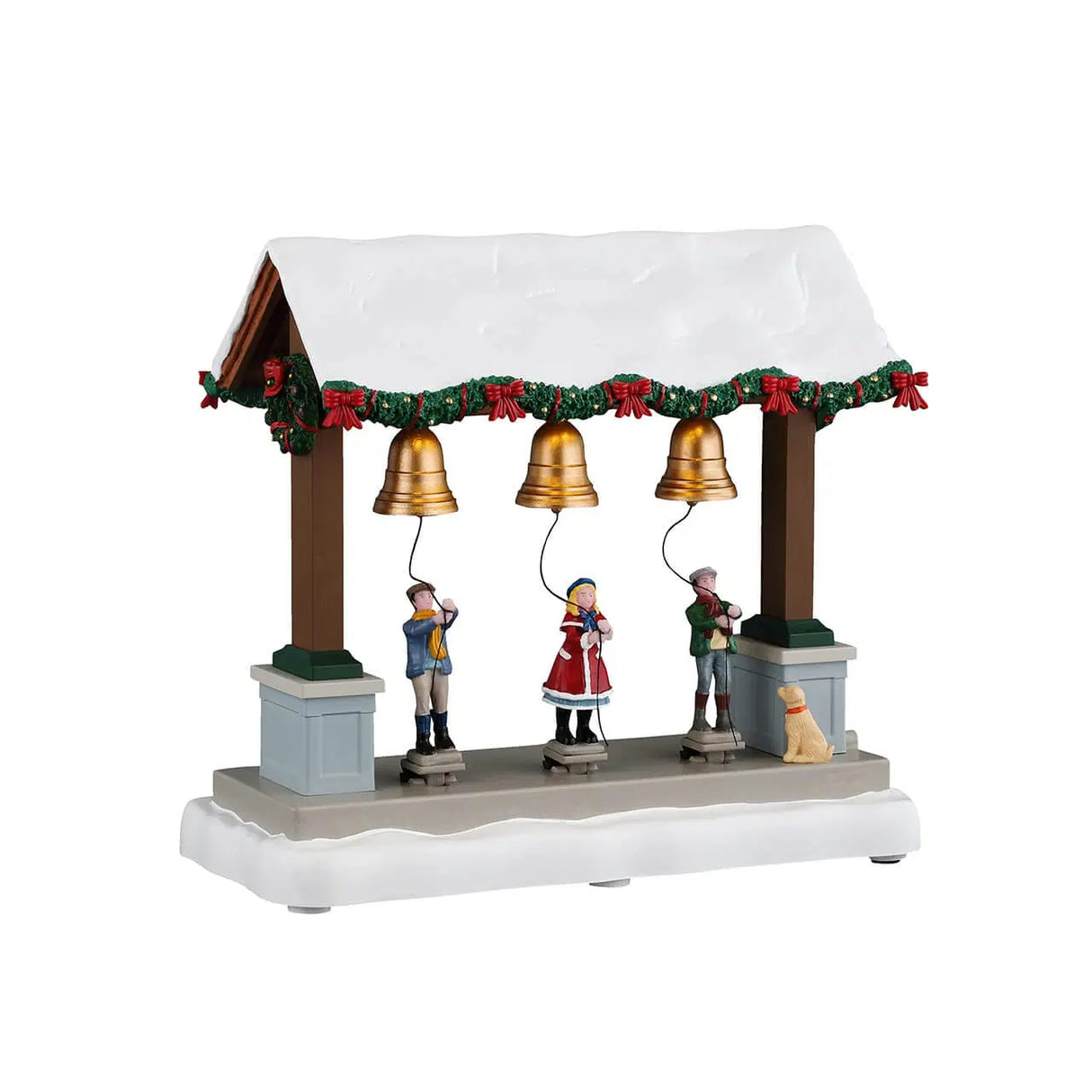 Christmas Bells Are Ringing, B/O (4.5V excl. Adaptor) Lemax Christmas Village Table Accent Lemax