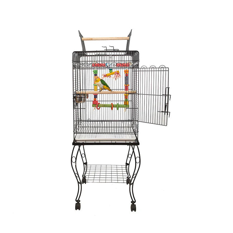 Liberta Gama Small Parrot Cage - Black
