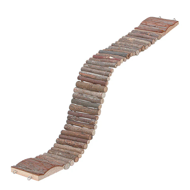 Bendy Bridge Bird Ladder by Little Zoo 55.5 x 7cm