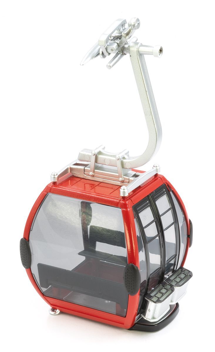 Cable Car Cabin Red/Black Scale 1:32 by Jagerndorfer Jagerndorfer