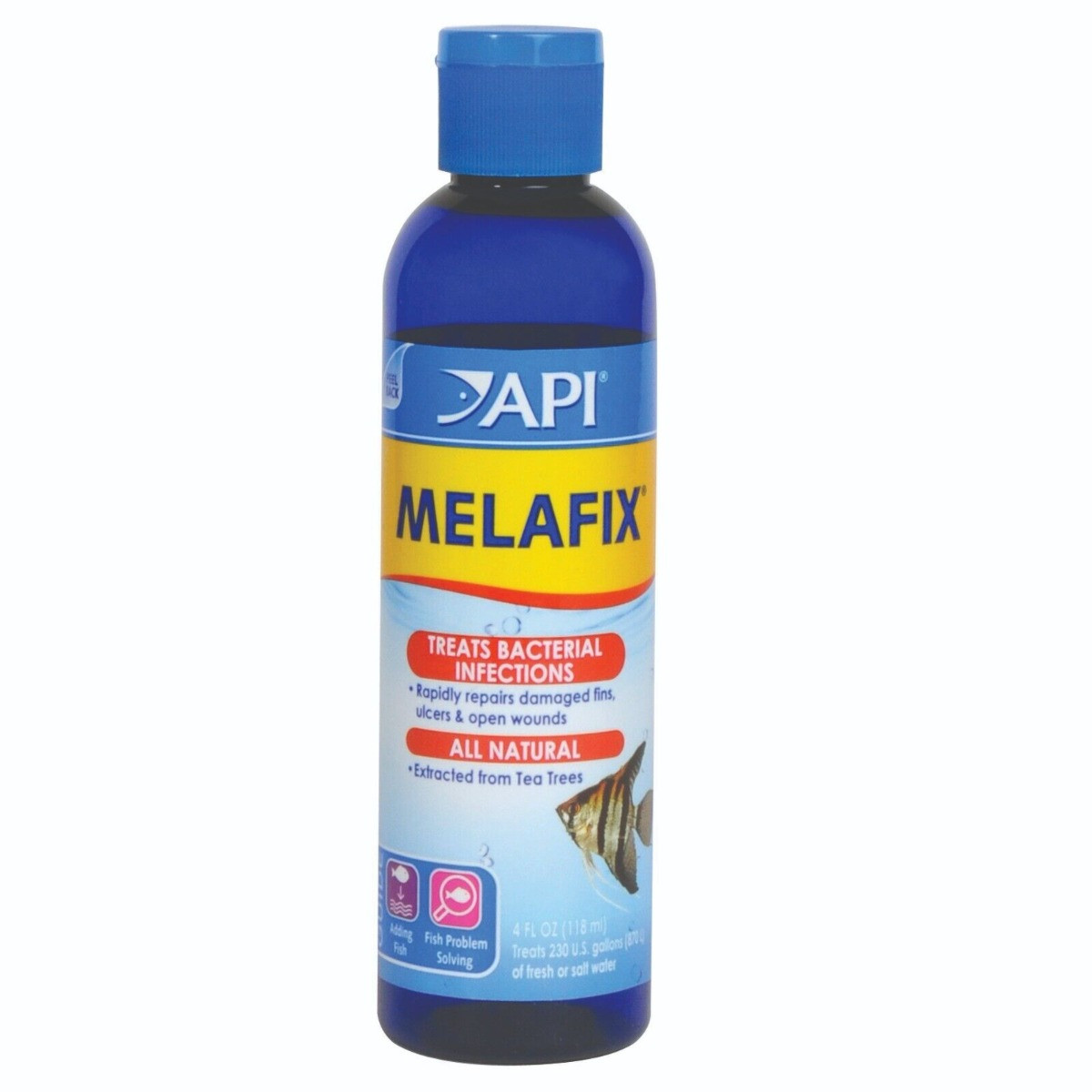 API Melafix 118ml Treats Bacterial Infection in Fish Pedigree Wholesale Limited