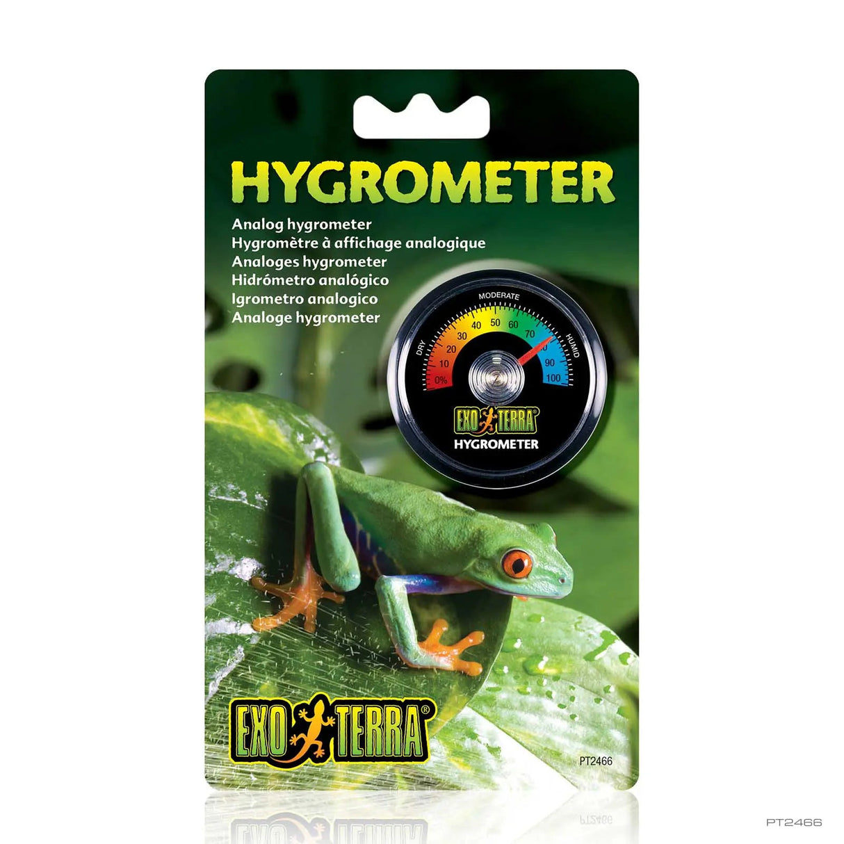 Exo Terra Reptile Analog Hygrometer Exo Terra
