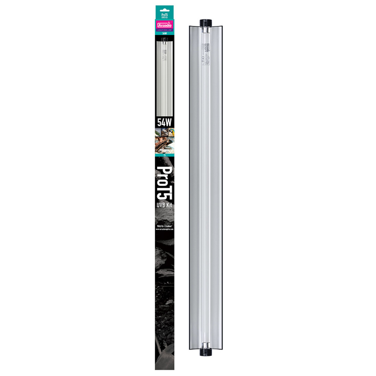Arcadia 54W Pro T5 UVB Kit 12 Arcadia/Monkfield Nutrition