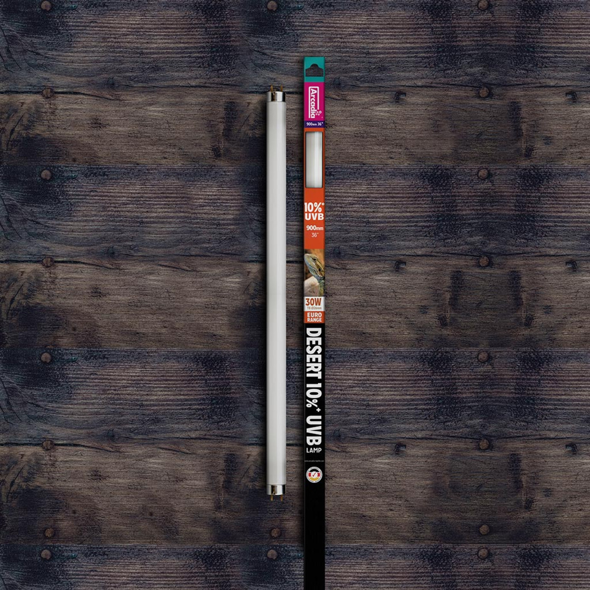 Arcadia Euro-Range Desert 10% UV T8 Lamp 30w 36 Inch - 900mm