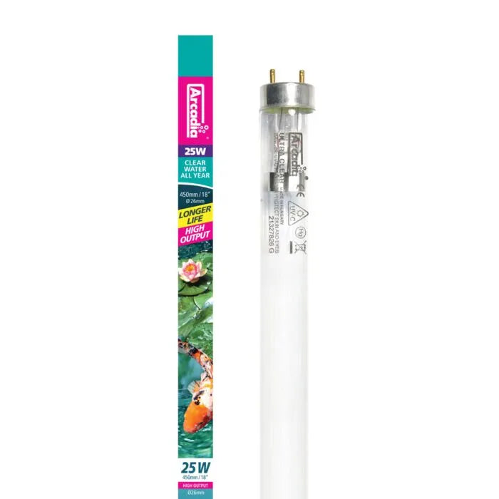Arcadia T8 HO 25W UVC Bulb, 450mm