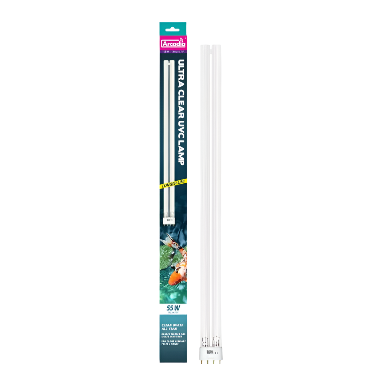 Arcadia Ultraclear UV Bulb 55W – 21" Compact PL Arcadia/Monkfield Nutrition