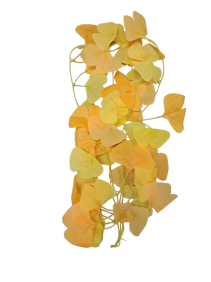 Autumn Ginkgo Leaf Reptile Décor