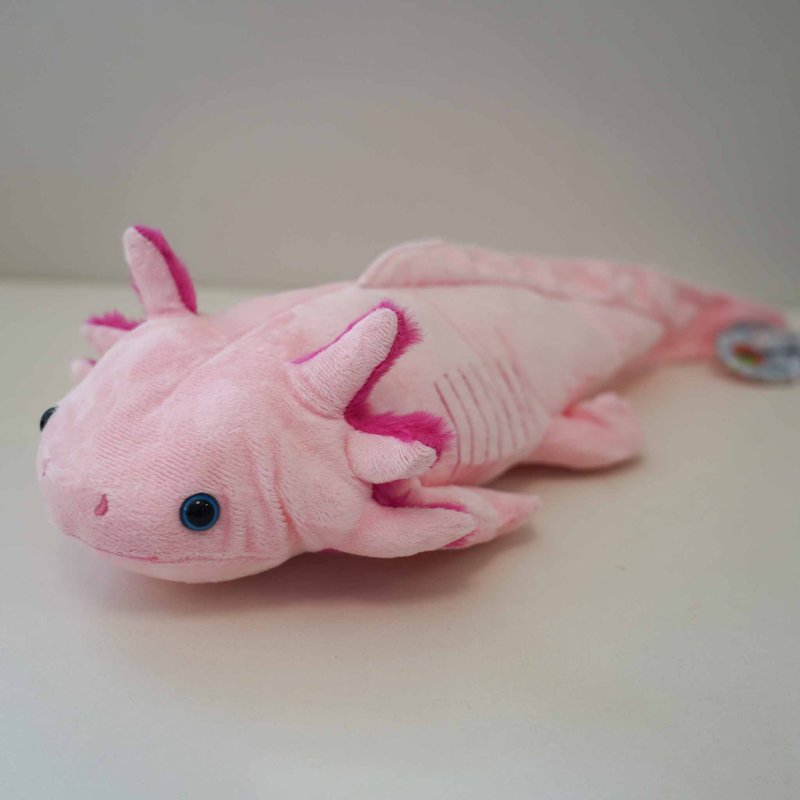 Axolotl Pink Plushie 30cm J & K Aquatics Ltd