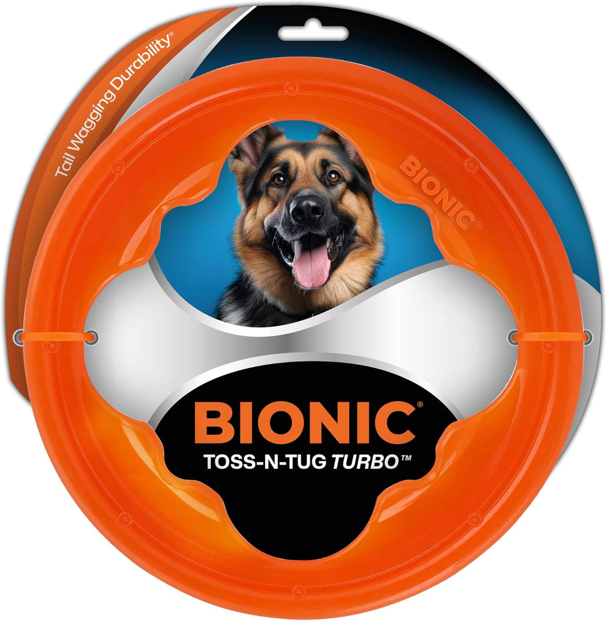 BIONIC Toss-N-Tug Turbo Dog Toy
