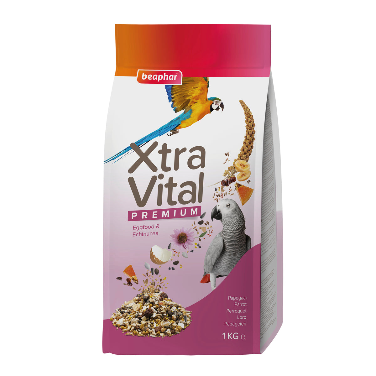 Beaphar XtraVital Parrot Complete Bird Food 1kg Beaphar