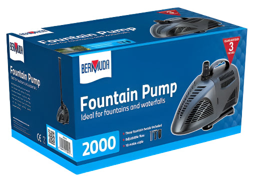 Bermuda 2000 Fountain Pond Pump