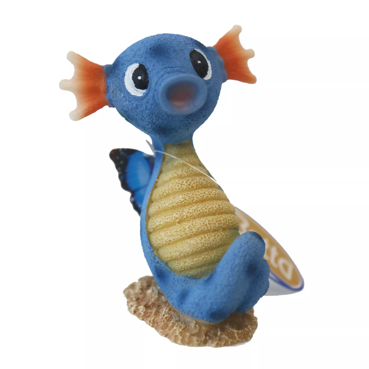 Betta Butterfly Seahorse Aquarium Ornament