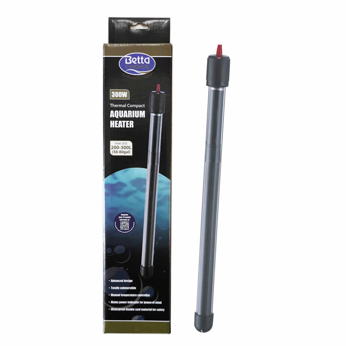 Betta Compact Aquarium Heater 300w