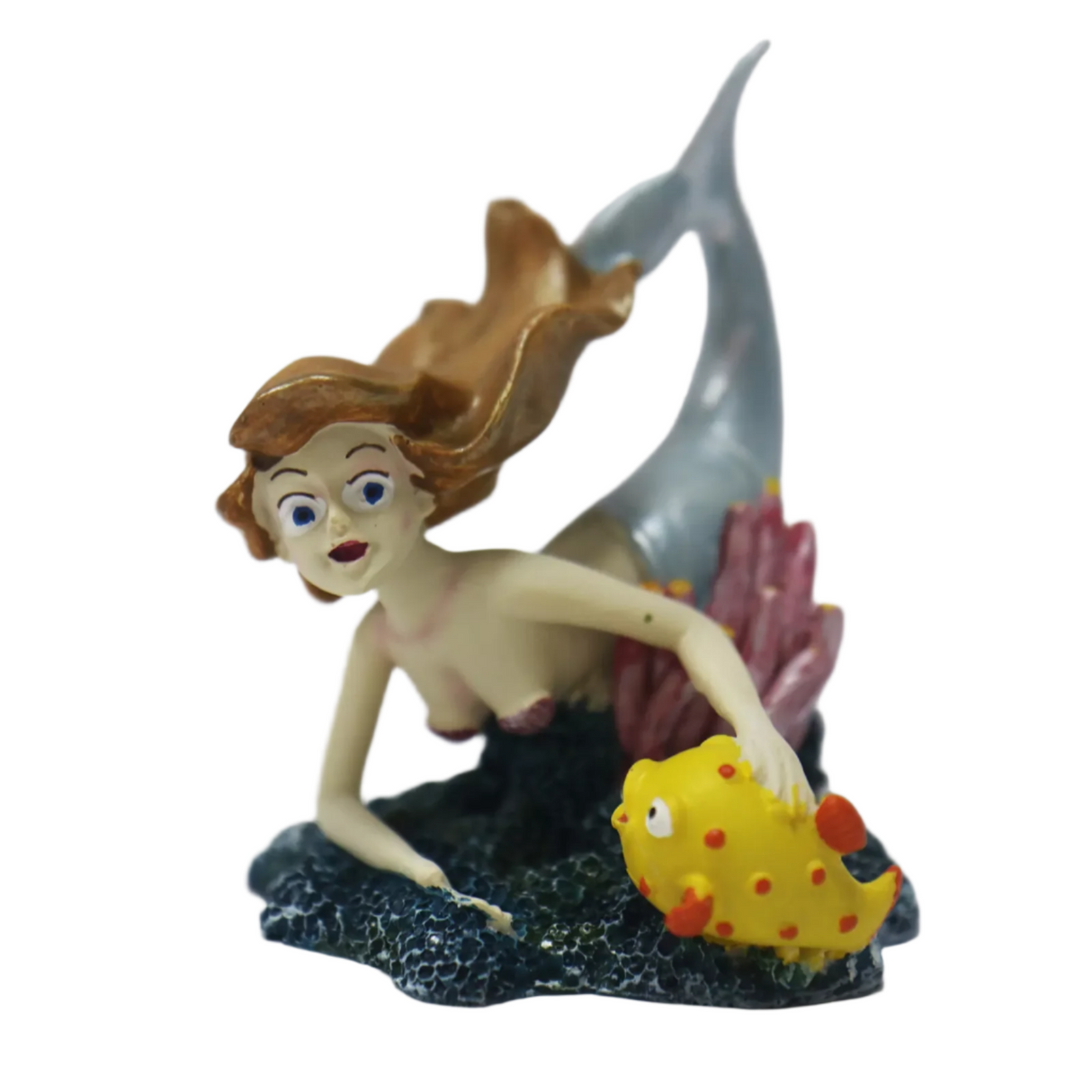 Betta Diving Mermaid Aquarium Ornament