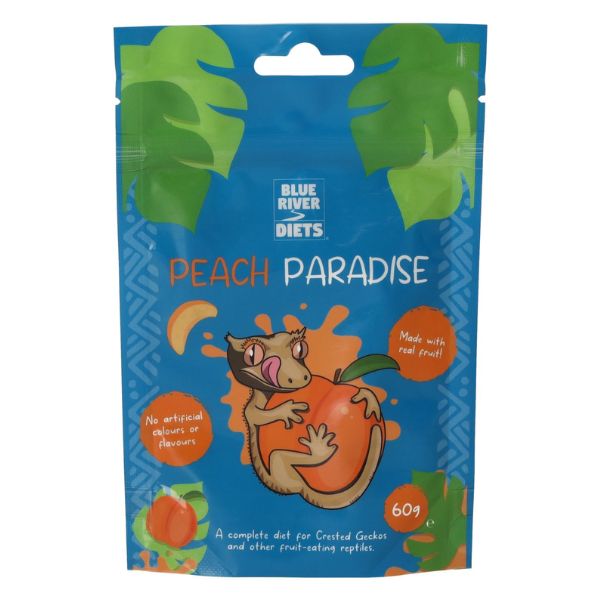 Blue River Peach Paradise Gecko Diet 60g Peregrine Livefoods Ltd