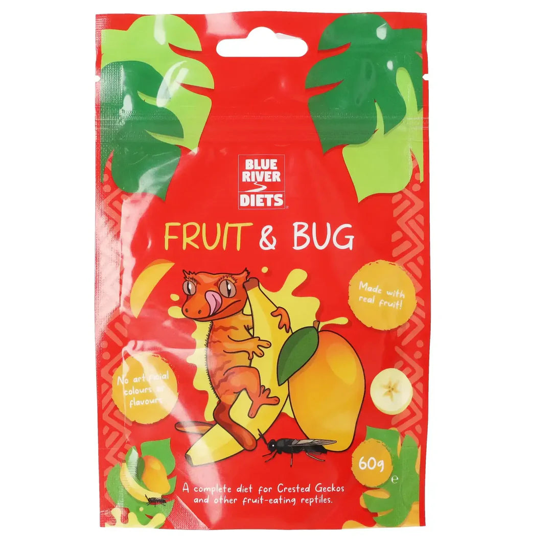 Blue River Fruit & Bug Crested Gecko Food 60g