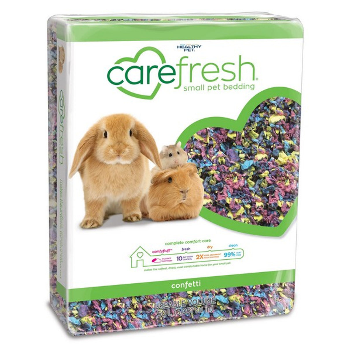 Carefresh Confetti Small Animal Bedding 50L
