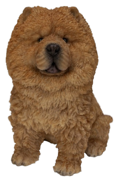 Real Life Chow Chow Dog Ornament by Vivid Arts Vivid Arts