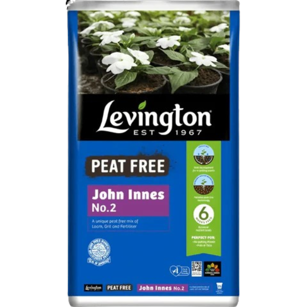 Levington Peat Free John Innes No.2 Compost 25L Levington