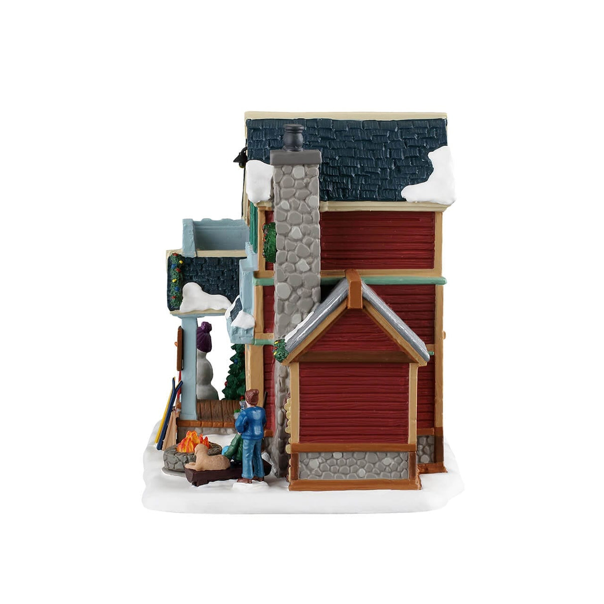 Castle Rock Ski Outfitters Lemax Christmas Village Illuminated Building Lemax