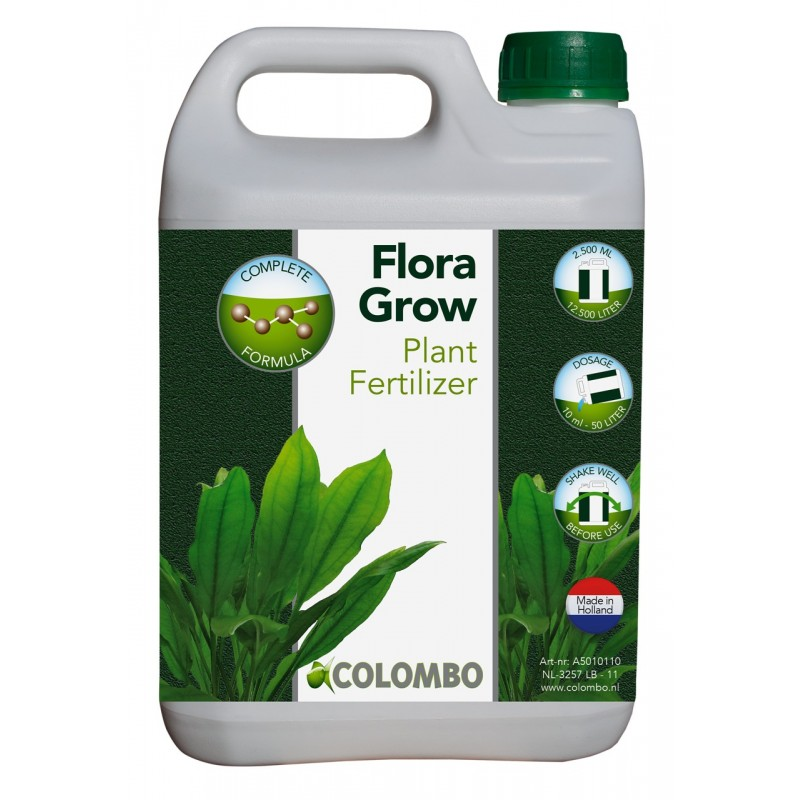 Colombo Flora Grow Plant Fertiliser XL 2.5 L Aquadistri Uk Ltd