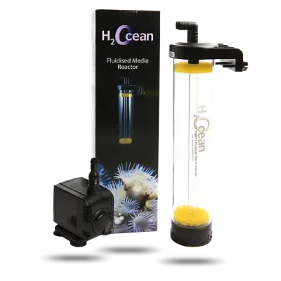 D-D H2Ocean Media Reactor FMR75 Kit with Pump D-D Aquarium Solutions