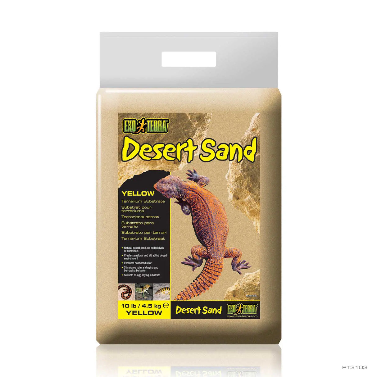 Exo Terra Desert Sand Yellow 4.5kg