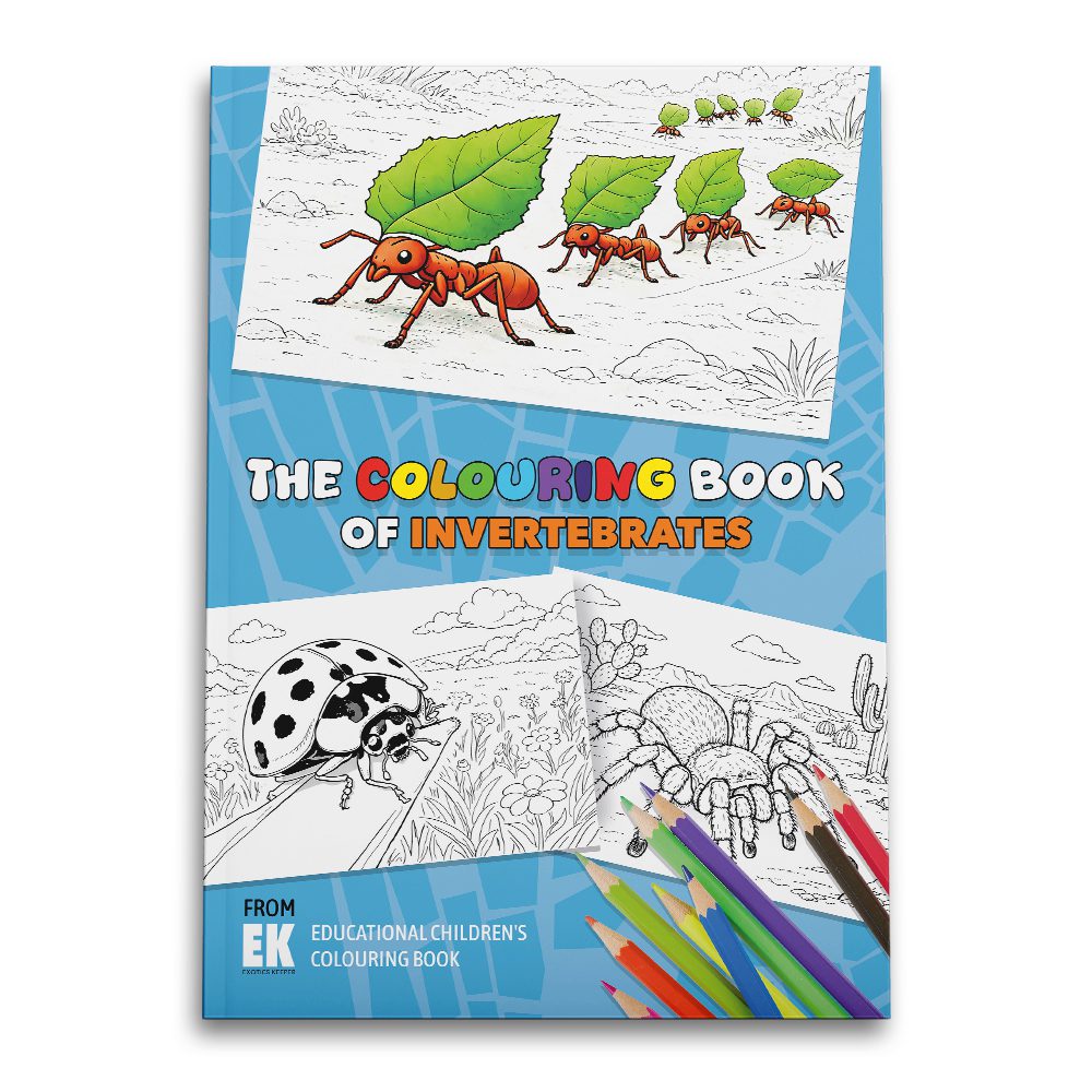 Exotics Keeper The Colouring Book of Invertebrates Peregrine Livefoods Ltd