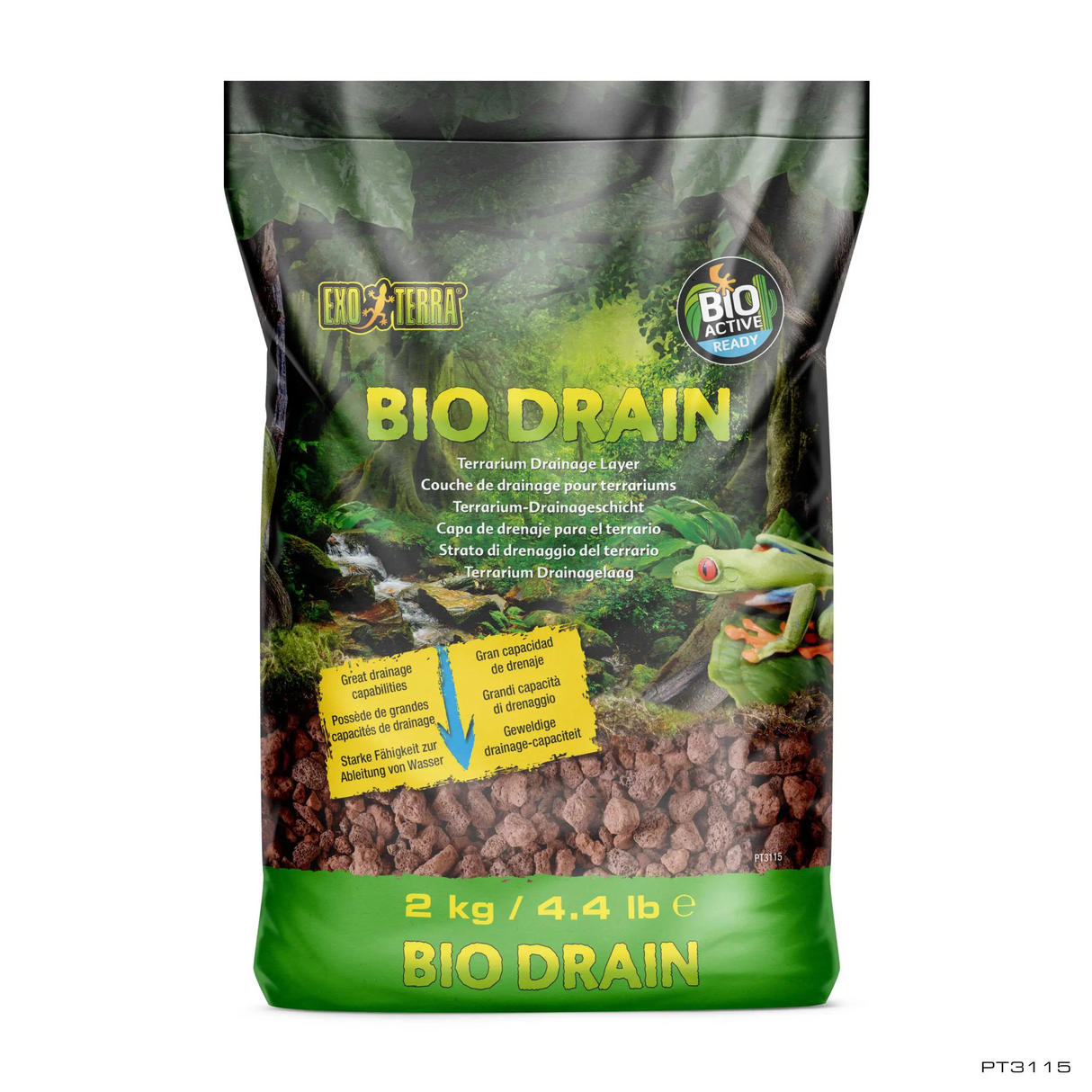 Exo Terra Bio Draining Substrate 2kg Exo Terra