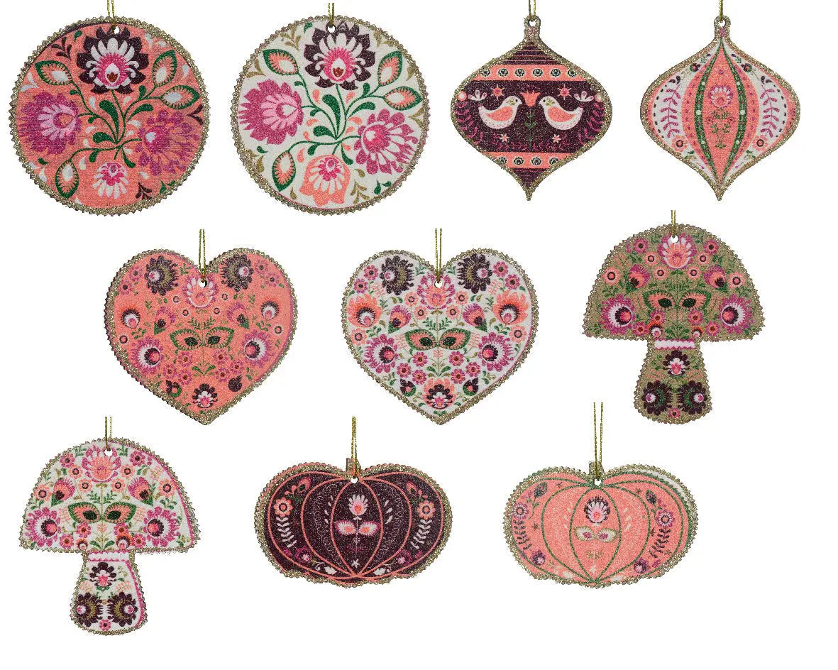 Eco-Friendly Printed Plywood Christmas Tree Decoration by Kaemingk Mill Race Garden Centre