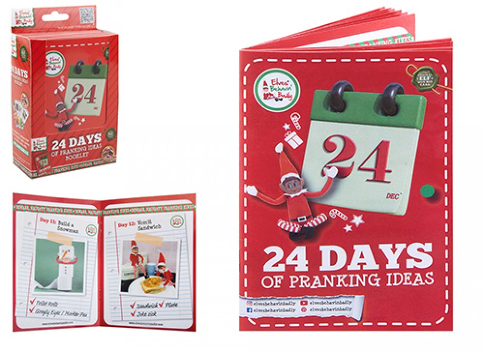 Naughty Elves Behavin' Badly 24 days Pranking Ideas Pms International Group Plc