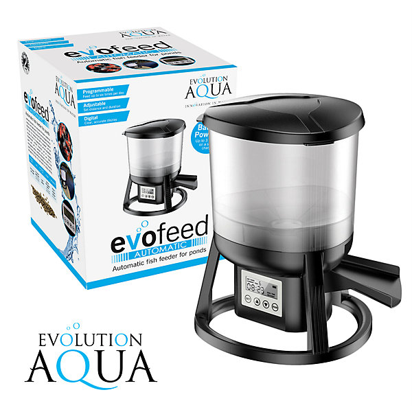 Evo Feed Automatic Pond Feeder Evolution Aqua