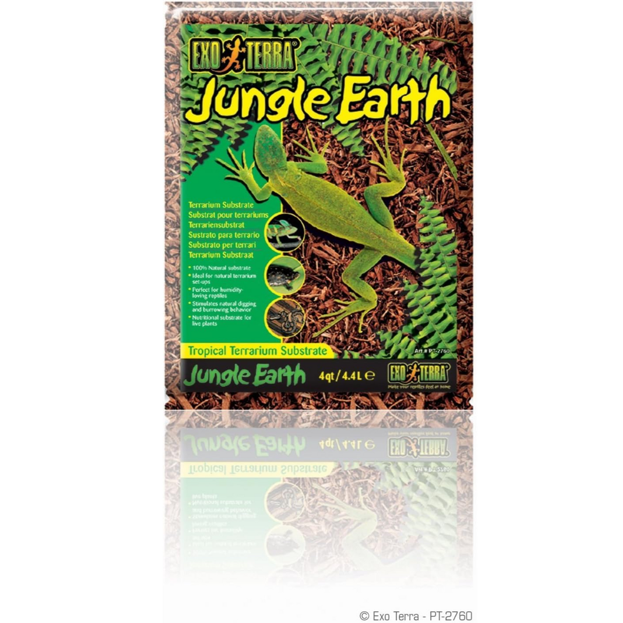 Exo Terra Jungle Earth 4.4L Exo Terra