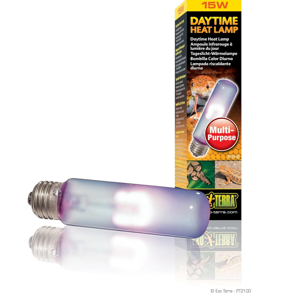 Exo Terra Sun Glo T10 15W – Daylight Terrarium Lamp Exo Terra