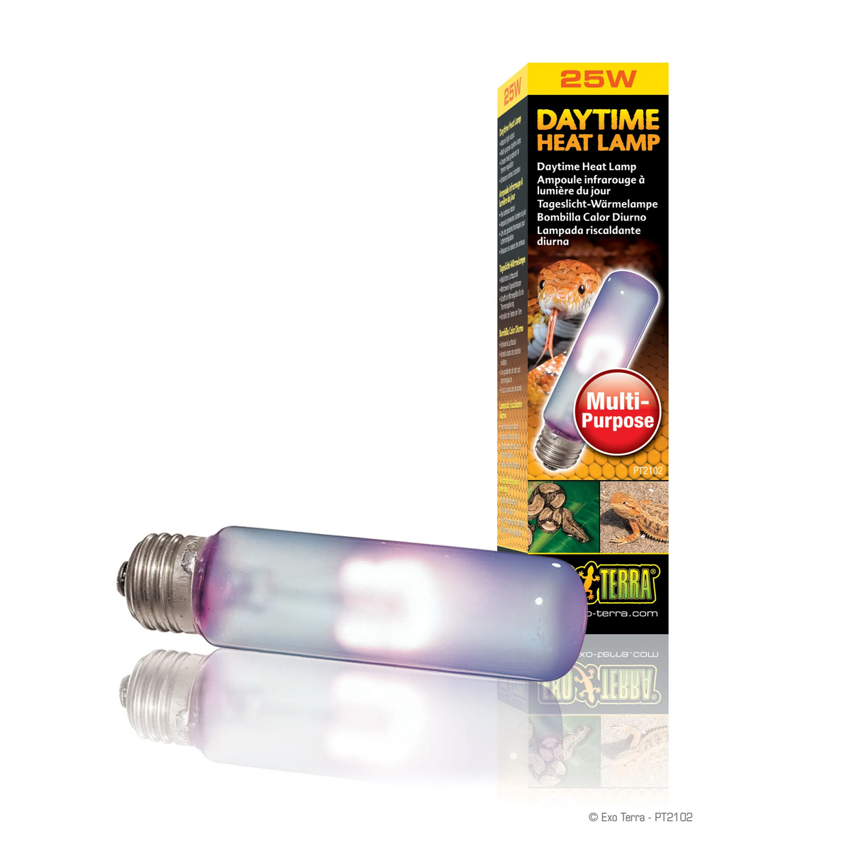 Exo Terra Sun Glo Daytime Heat Lamp 25w Exo Terra