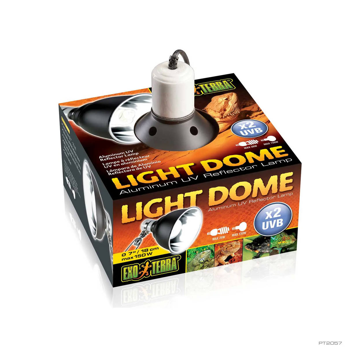 Exo Terra Light Dome Fixture 18cm Exo Terra