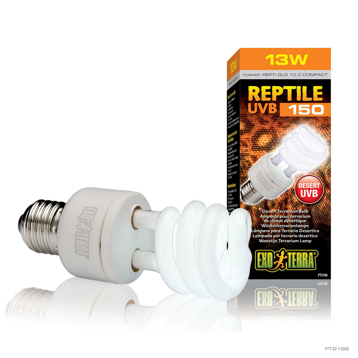 Exo Terra Repti Glo 10.0 UVB 13W – Desert Reptiles Exo Terra
