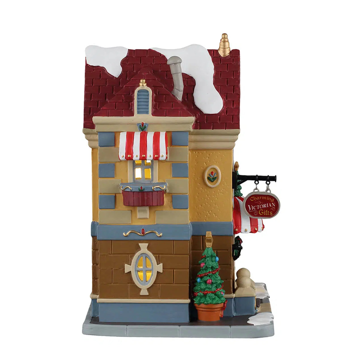 Father Christmas Gift Shop Lemax Christmas Village Illuminated Building Lemax Christmas Village