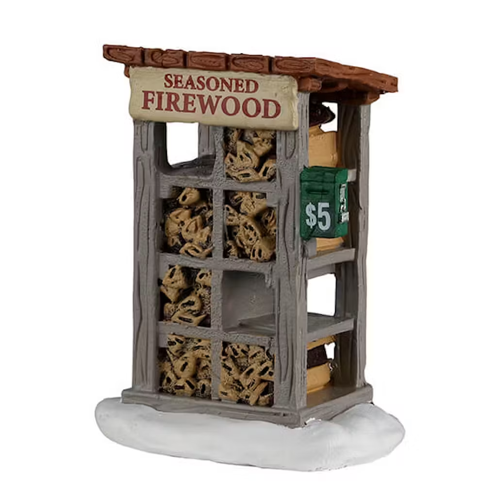 Firewood For Sale Lemax Christmas Village Accessory