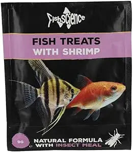 Fish Science Fish Treats with Shrimp 9g Sachet Fishscience Ltd