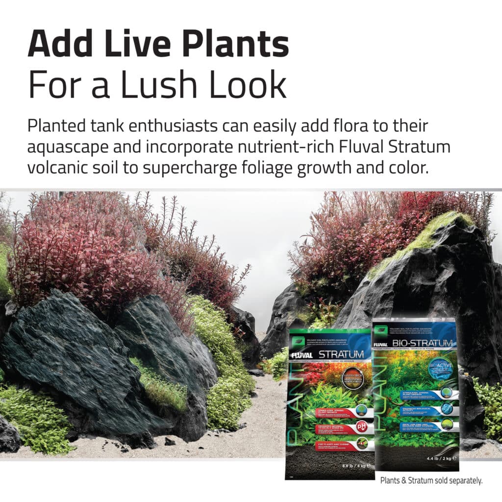 Fluval Black Aquascaper Mega Kit