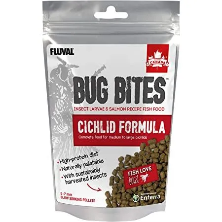 Fluval Bug Bites Cichlid Pellets 450g