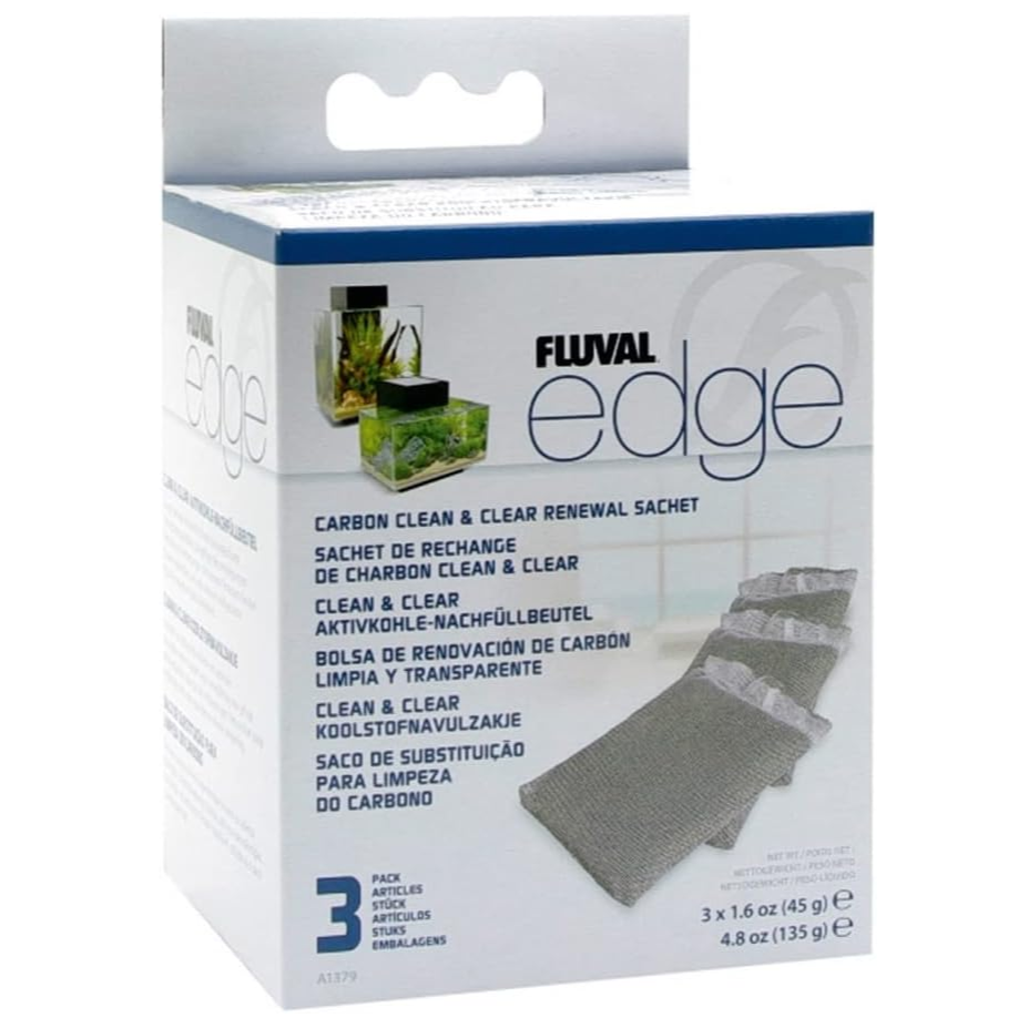 Fluval Edge Clean & Clear Renewal Sachet 45g Pack of 3