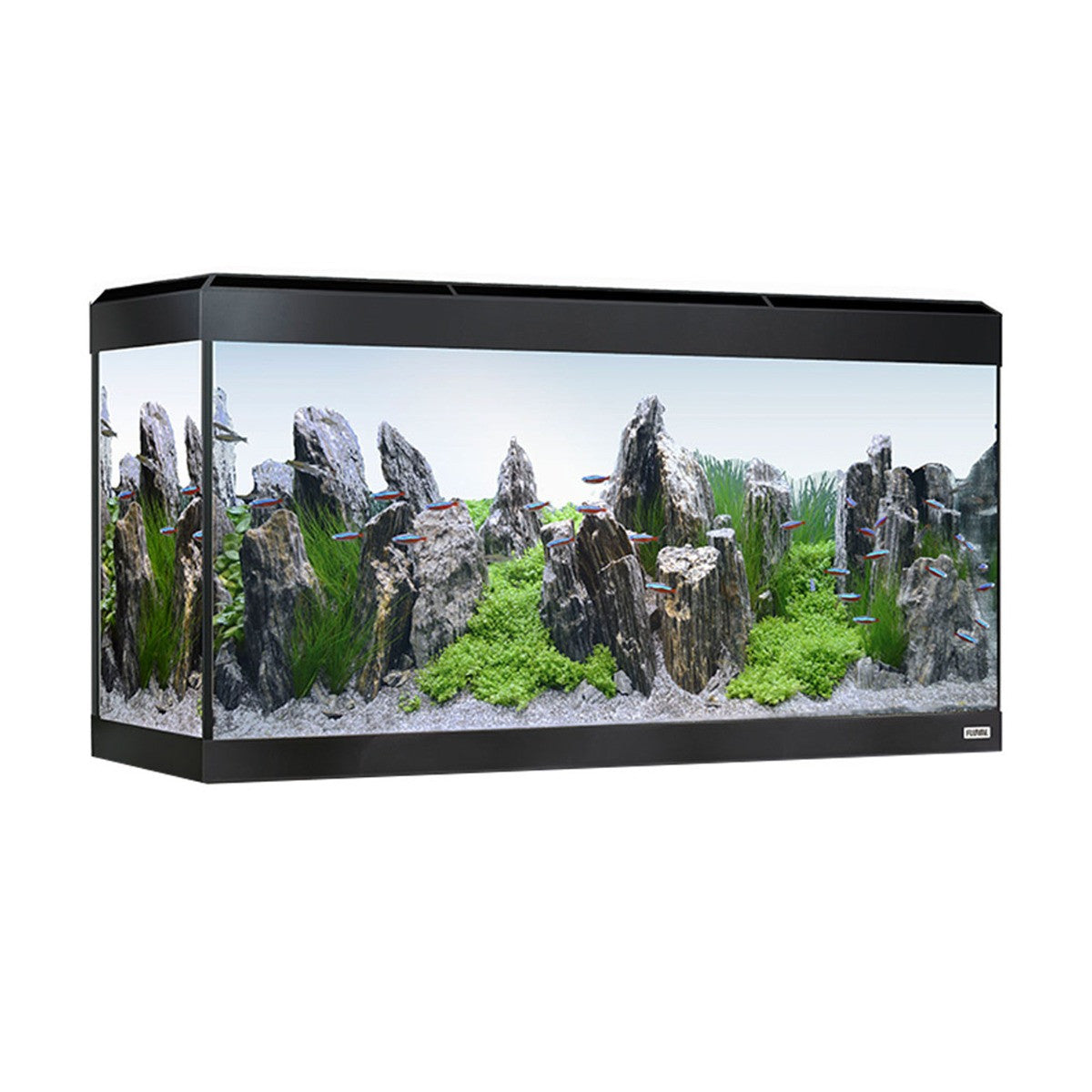 Fluval Roma 200L LED Bluetooth Black Aquarium Only Fluval