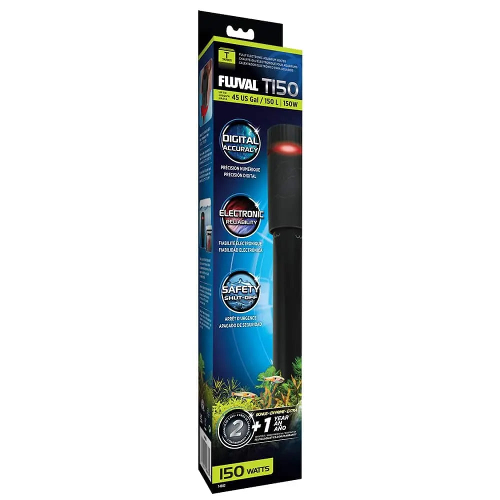 Fluval T150 Fully Electronic Aquarium Heater 150W, up to 150 L Fluval