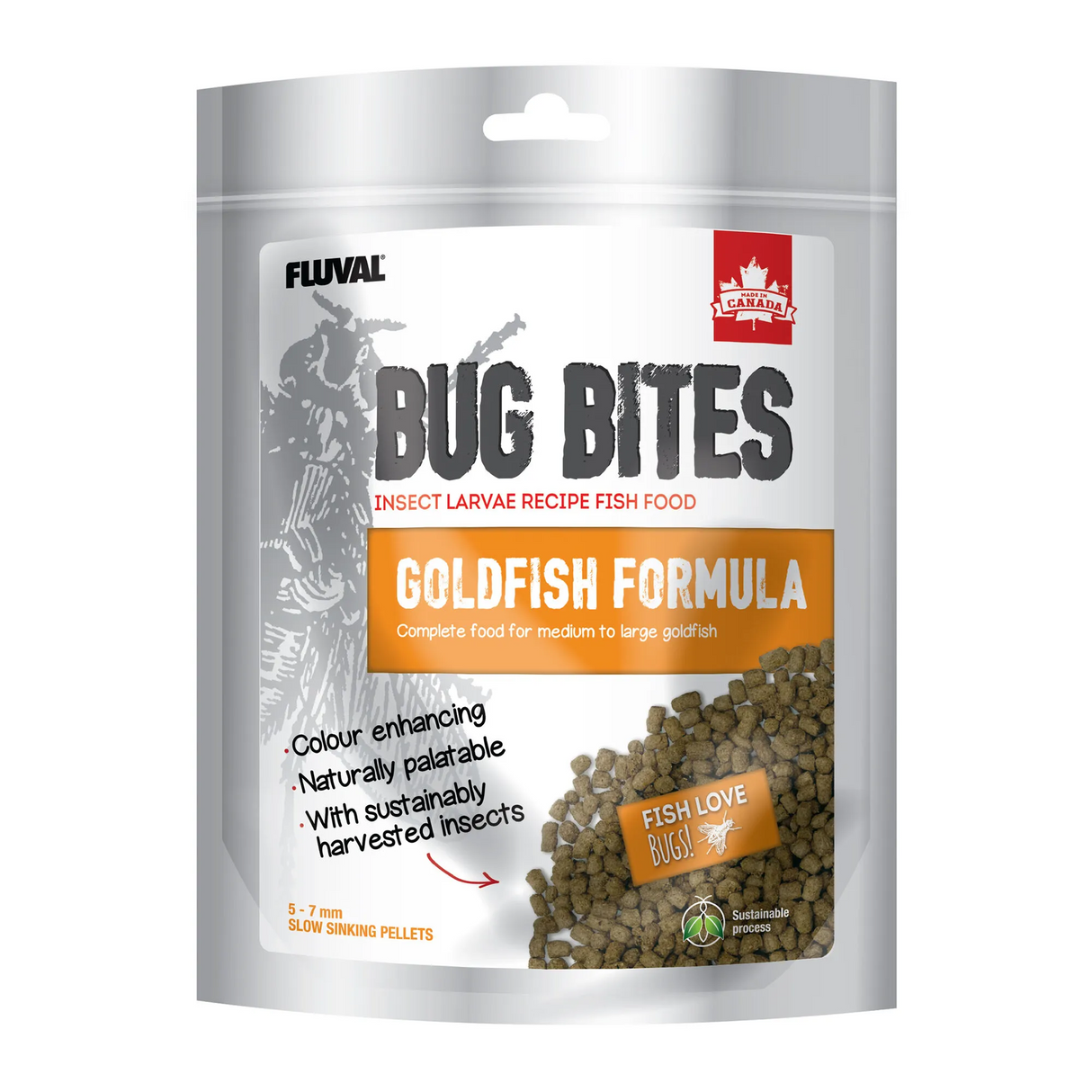 Fluval Bug Bites Goldfish Granules 500g
